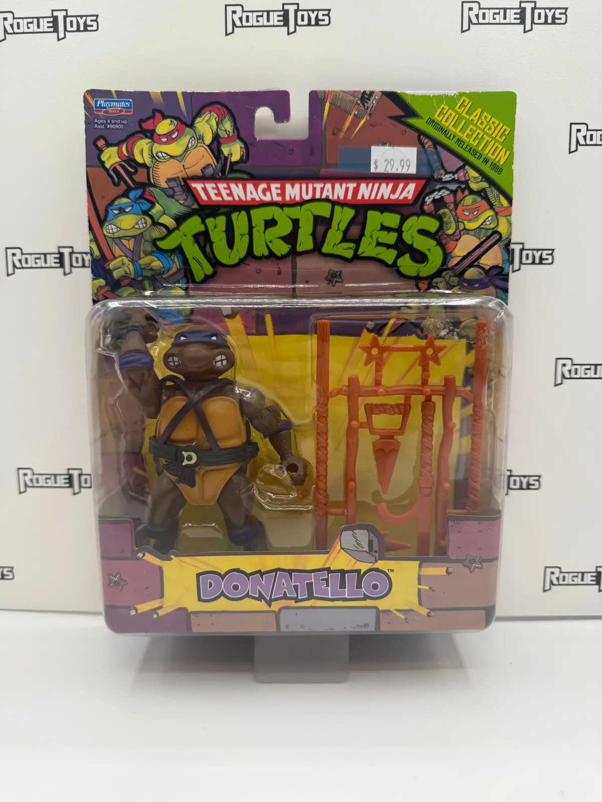 Playmates Teenage Mutant Ninja Turtles (Tmnt) Classic Collection Donatello 1