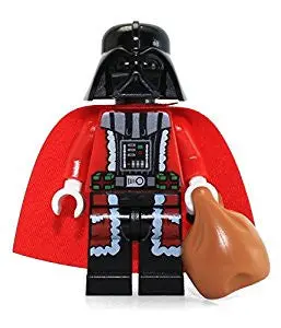 Star Wars - Darth Vader (Santa Suit) Custom Minifigure 1