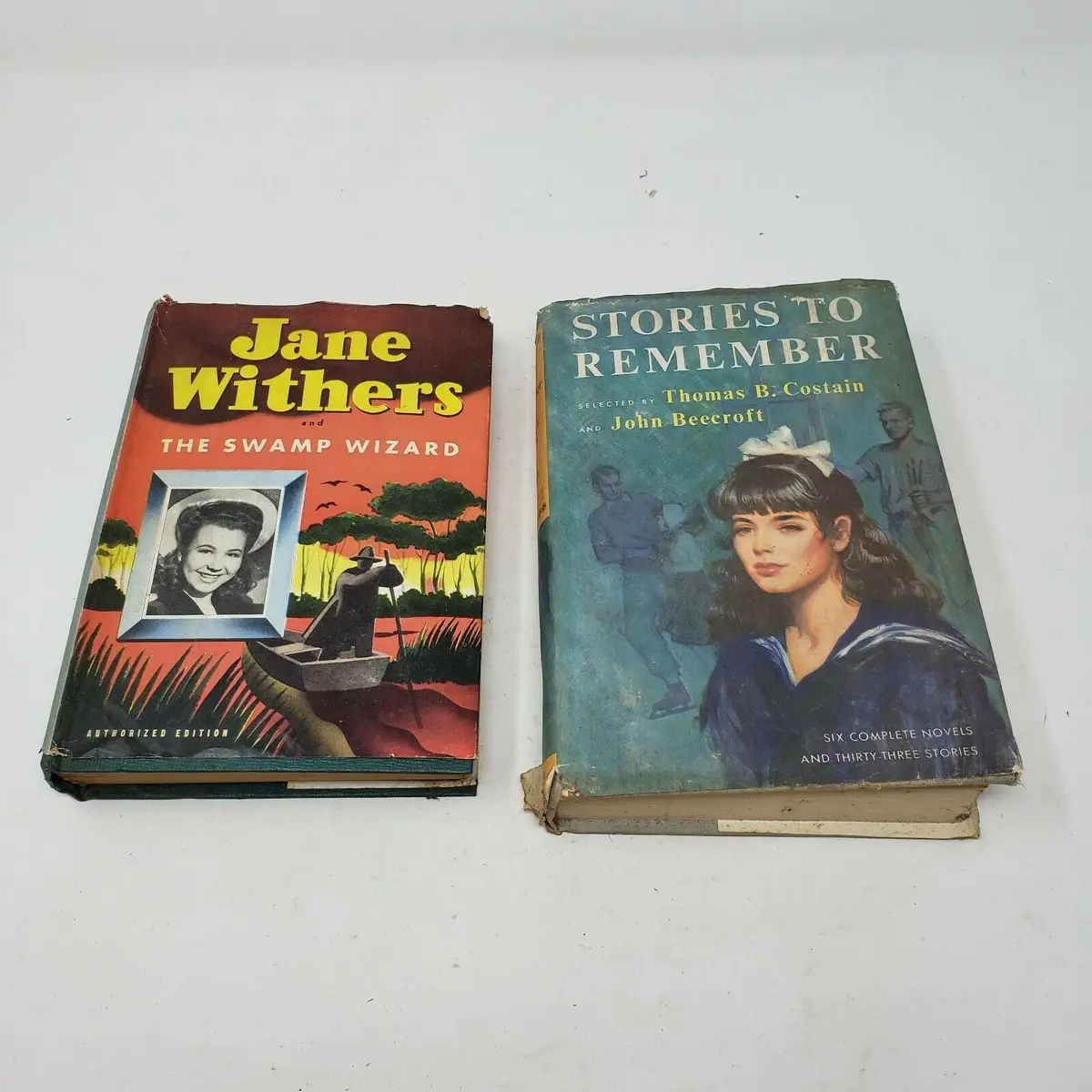 Vintage Hardcover 1950S Jane Withers Swamp Wizard Stories To Remember Books Lot 1