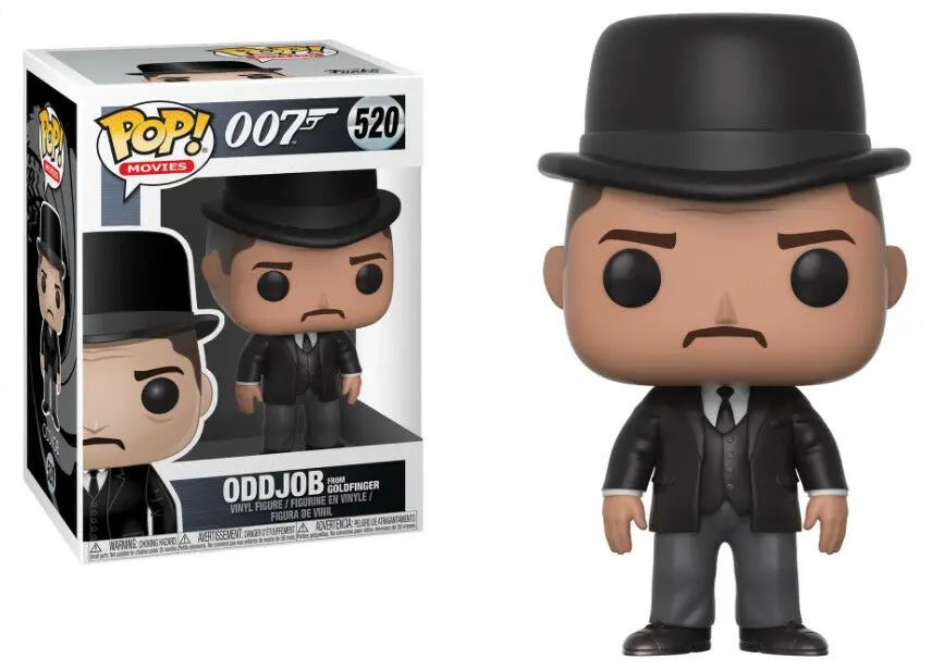 Funko Pop! Movies - James Bond #520 - Oddjob (From Goldfinger) Vinyl Figure 1