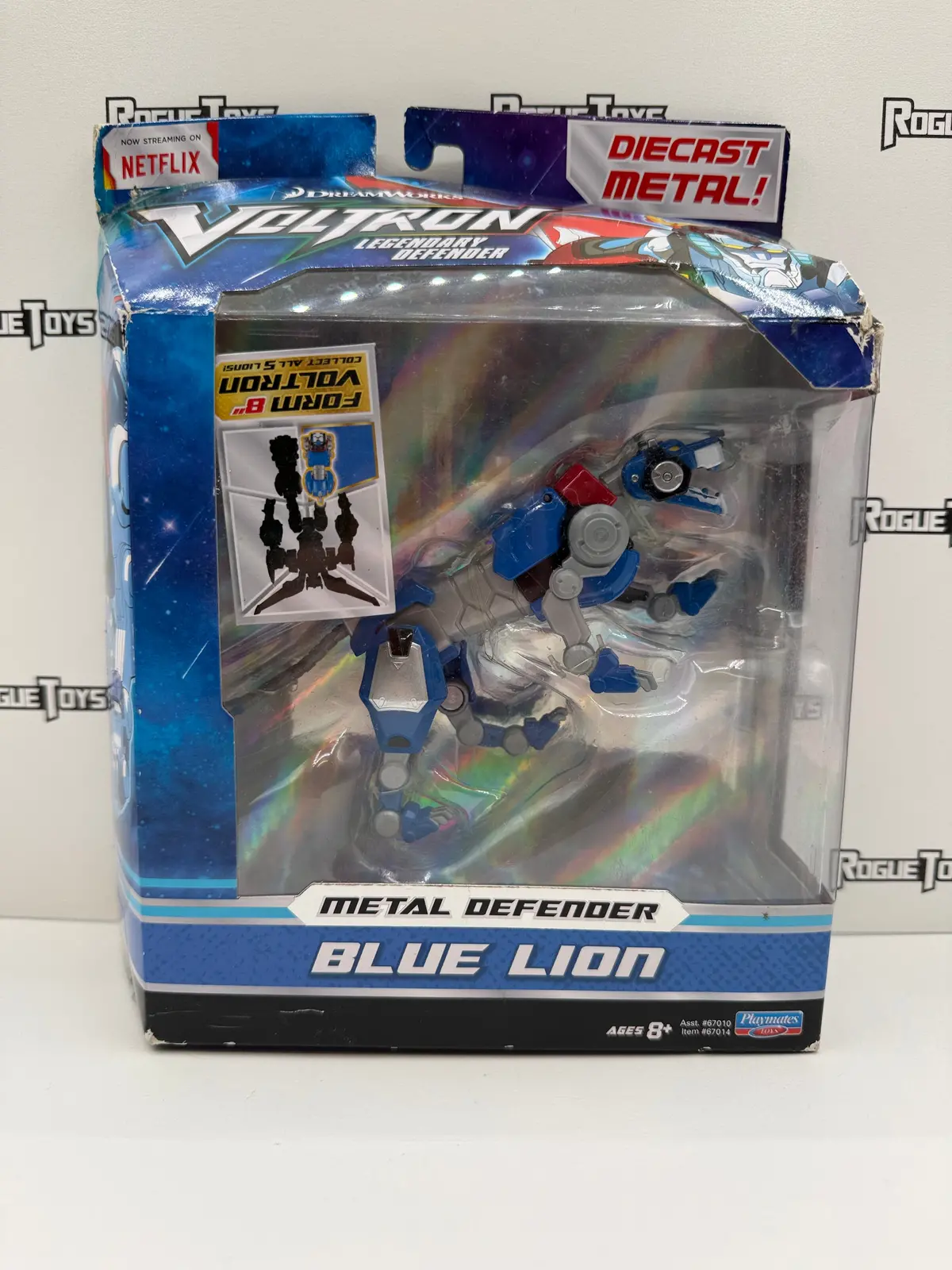 Playmates Voltron: Legendary Defender Metal Defender Lions 5-Pack (Blue, Red, Yellow, Green & Black) 1