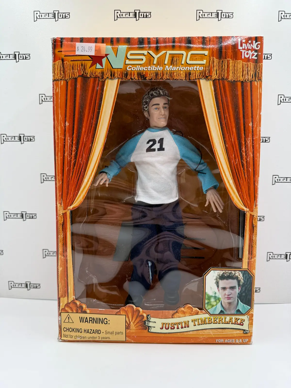 Living Toyz Nsync Collectible Marionette Justin Timberlake 1