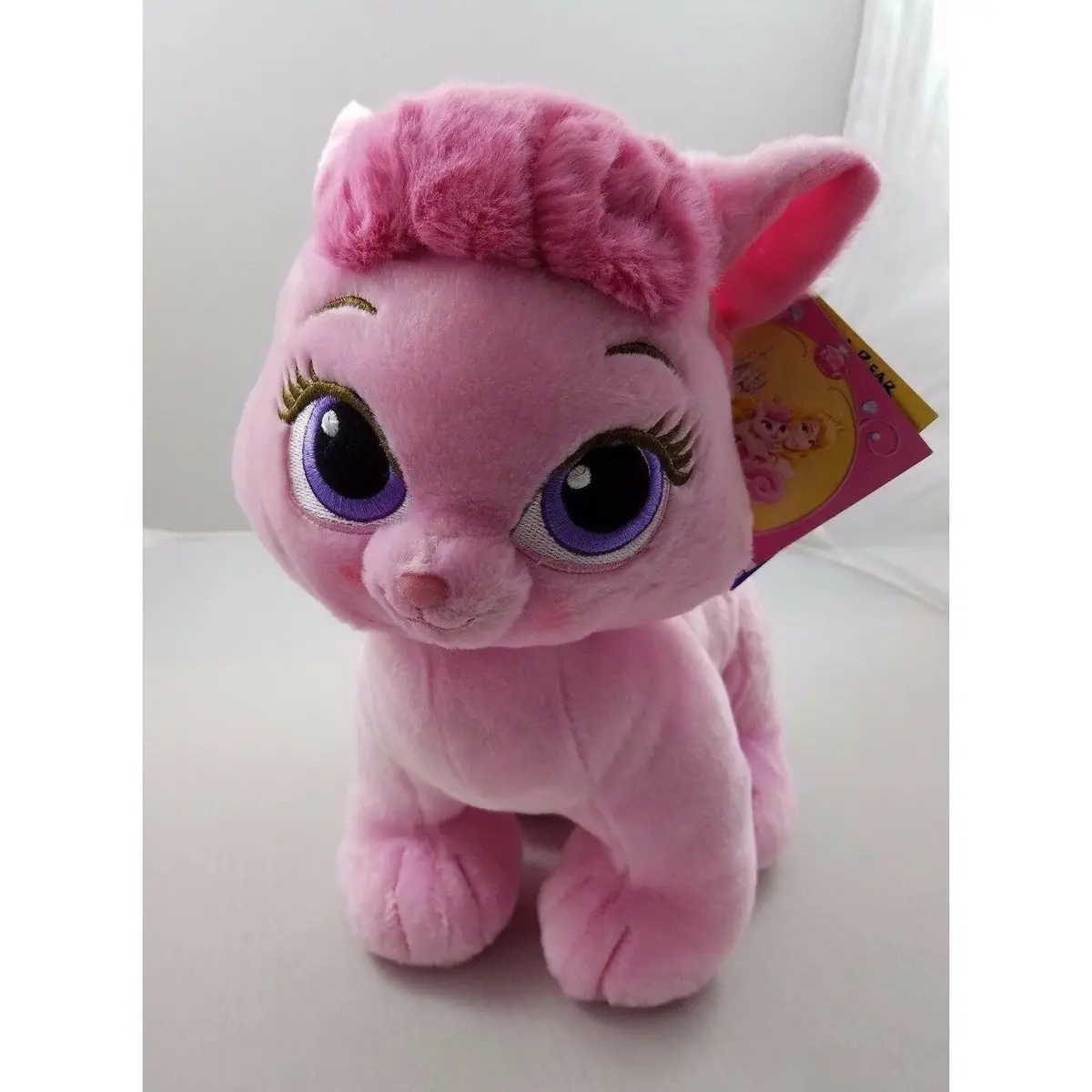 Nwt Build A Bear Disney Princesses Palace Pets Beauty Stuffed Pink Kitty Cat Bab 1