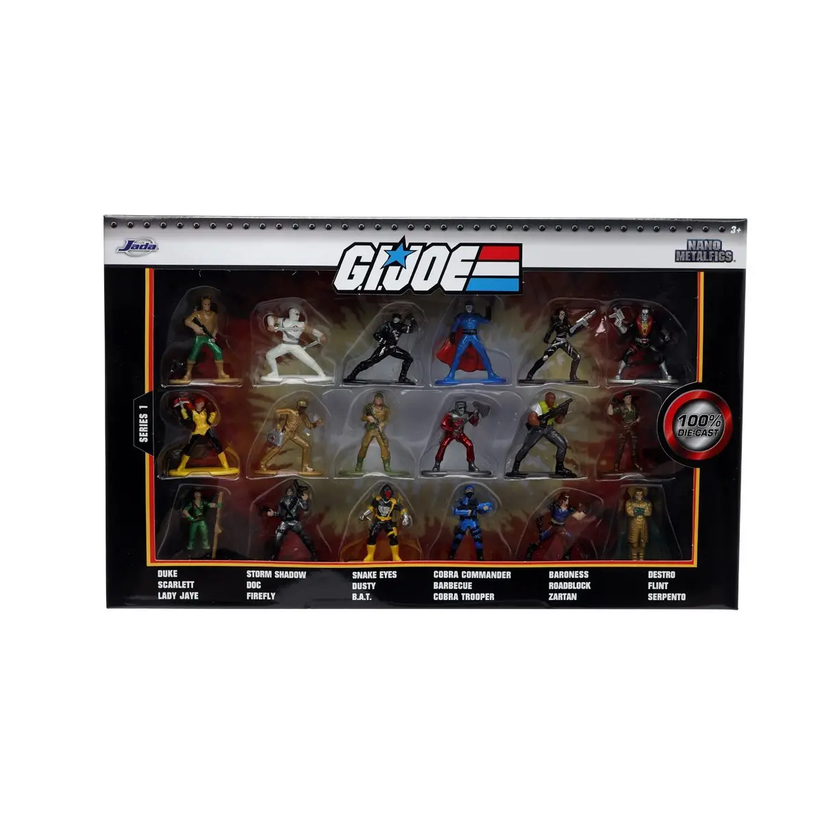 Jada Nano Metalfigs - G.I. Joe (Series 1) 18-Pack Die-Cast Mini-Figures 1