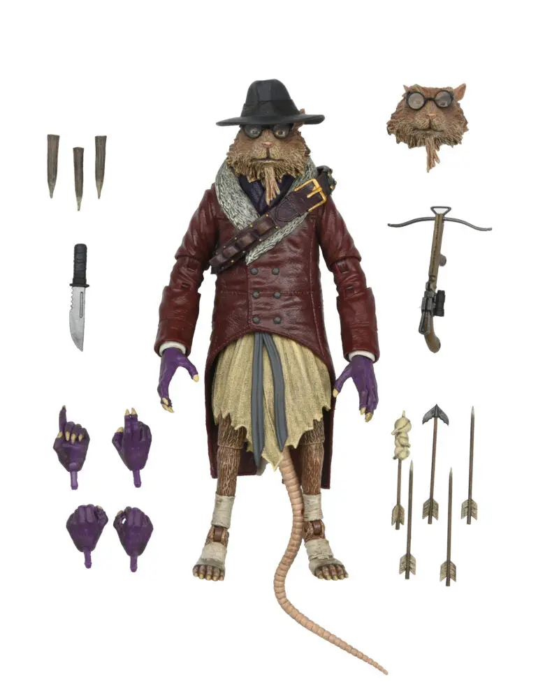 Neca Ultimate - Universal Monsters Vs Tmnt: Splinter As Van Helsing Action Figure (966N060322) Last One! 1