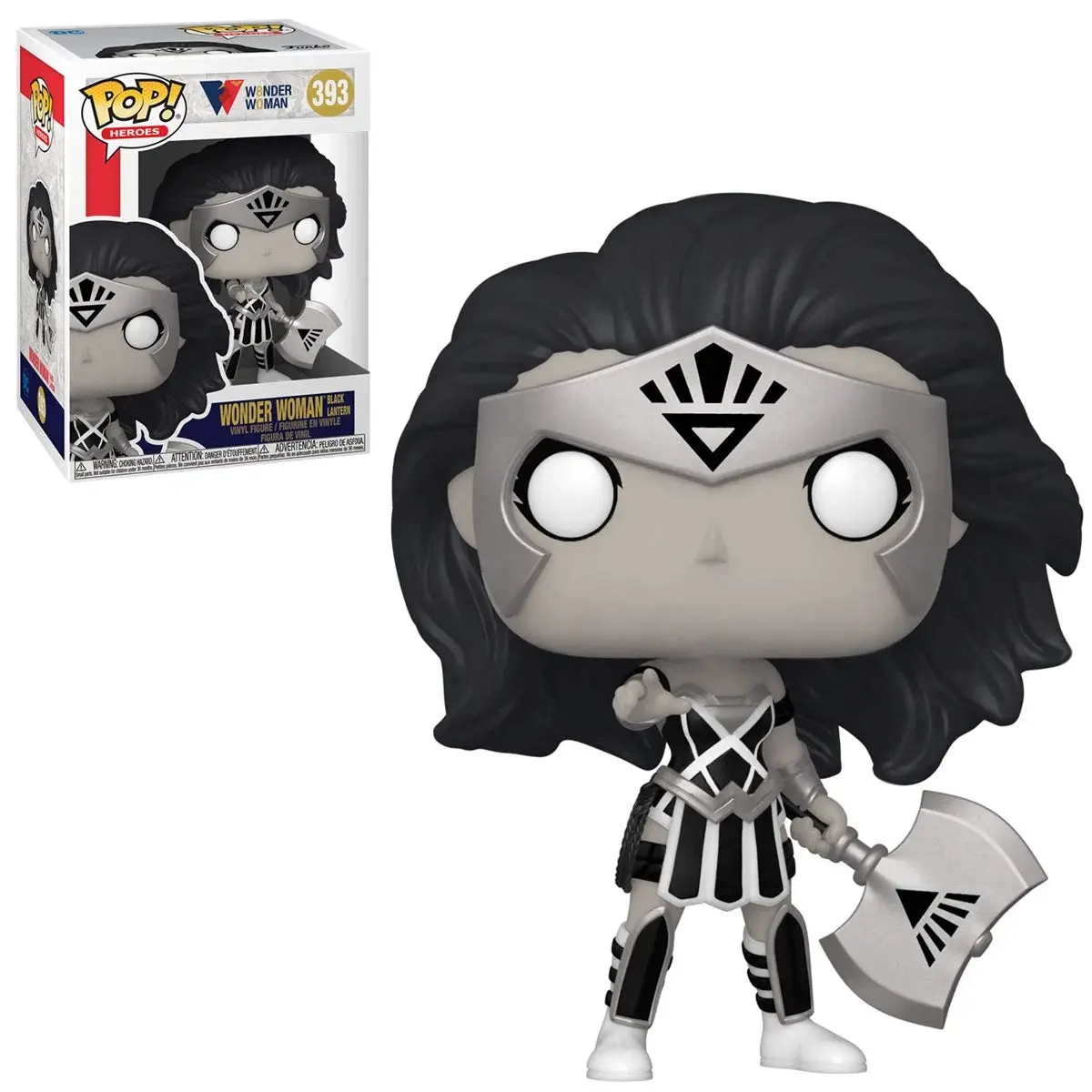 Funko Pop! Heroes #393 - Wonder Woman 80Th - Wonder Woman (Black Lantern) Vinyl Figure 1