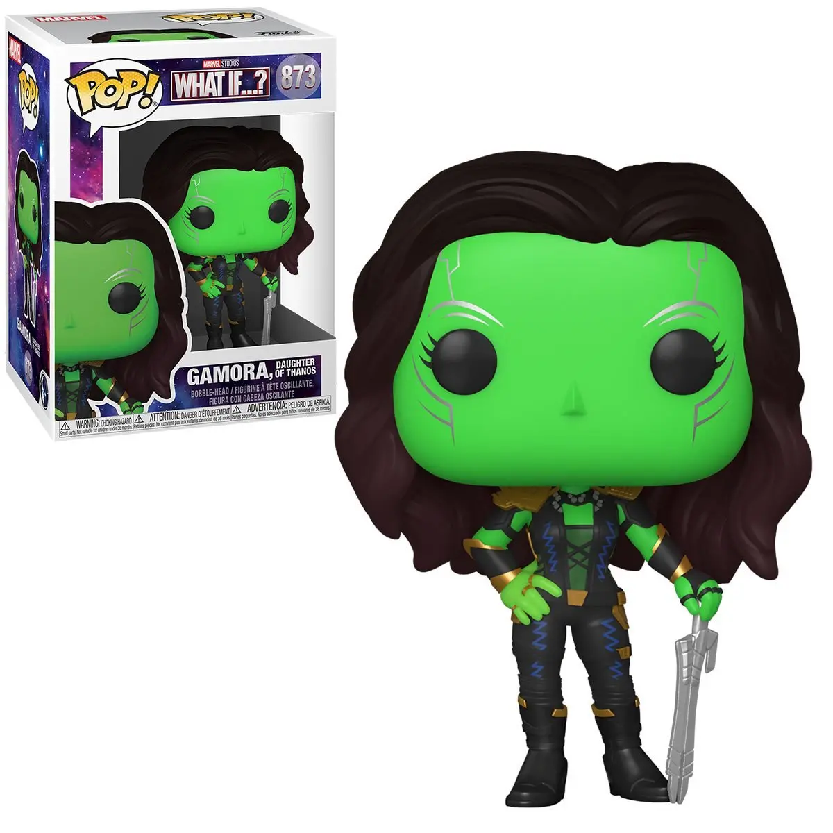 Funko Pop! Marvel #873 - What If...? - Gamora (Daughter Of Thanos) Vinyl Figure Low Stock 1