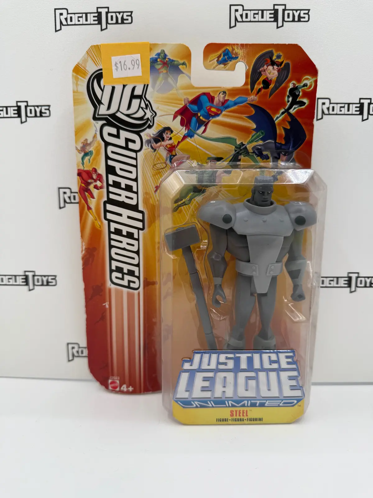 Mattel Dc Super Heroes Justice League Unlimited Steel Figure 1