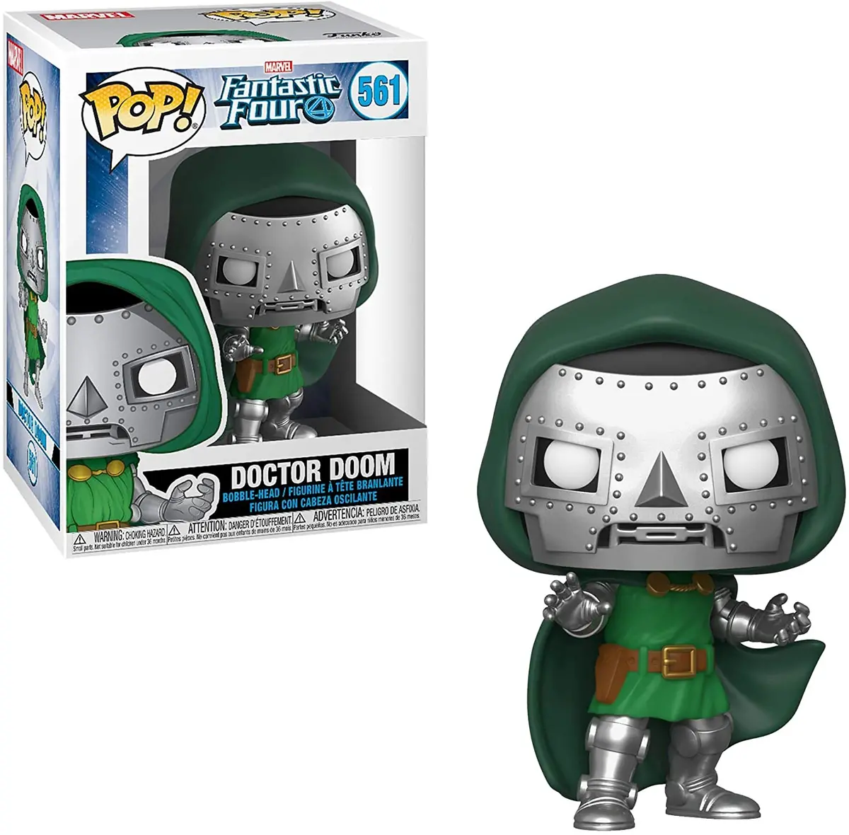 Funko Pop! Marvel - Fantastic Four - #561 - Doctor Doom Vinyl Figure (44991) Low Stock 1