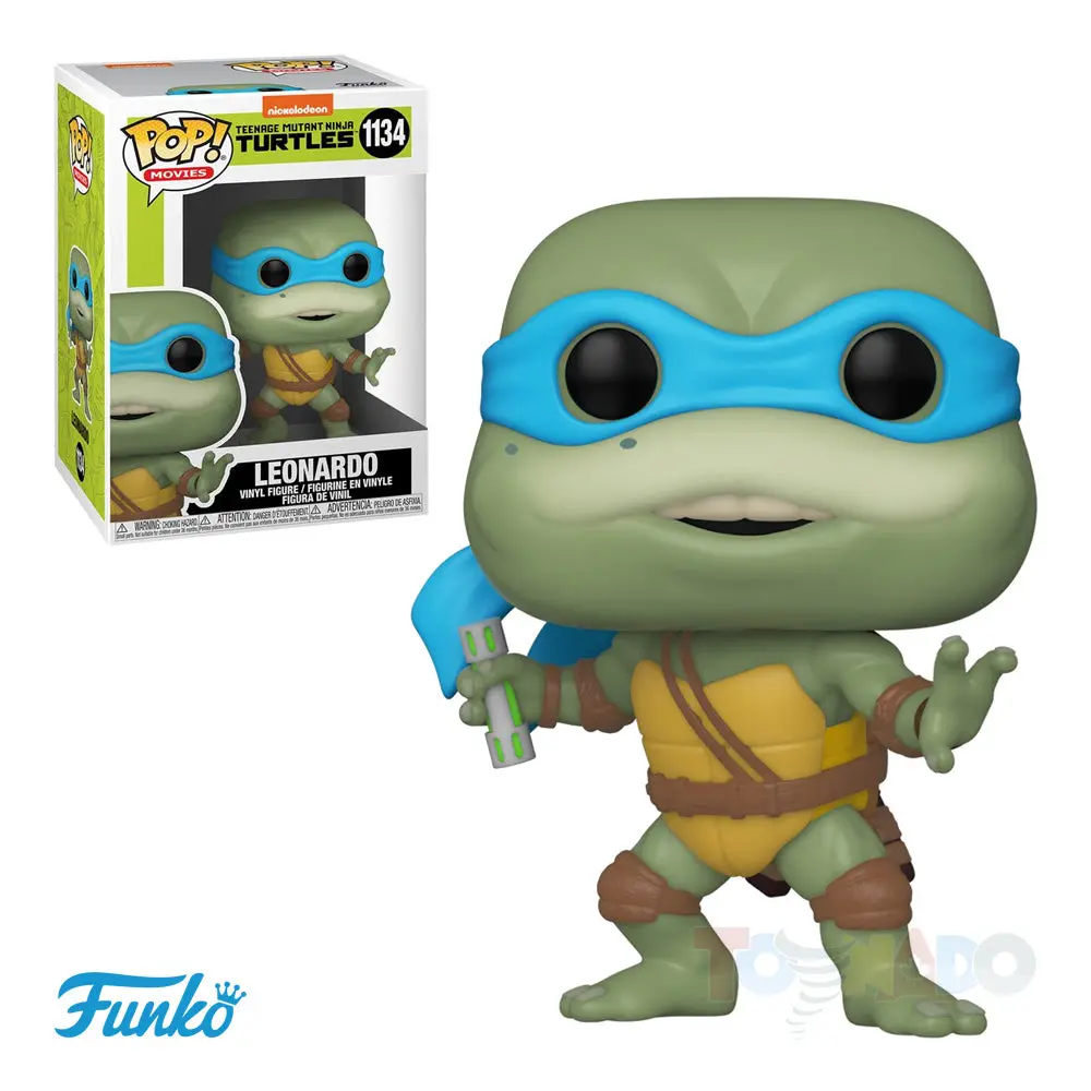 Funko Pop! Movies #1134 - Teenage Mutant Ninja Turtles - Leonardo Vinyl Figure (56161) Last One! 1