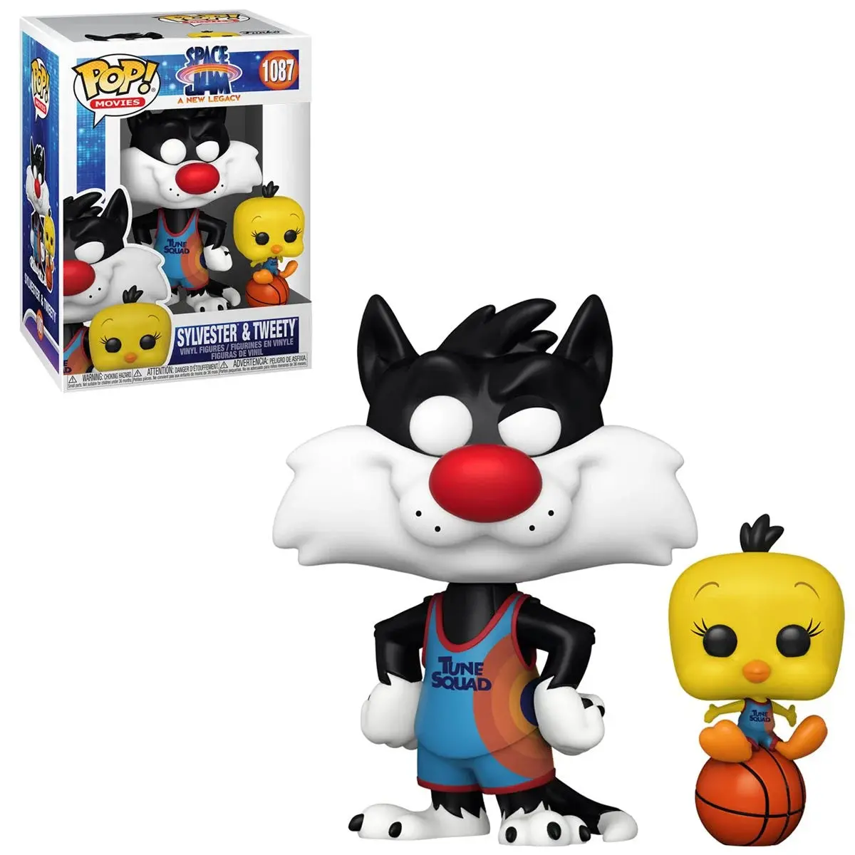 Funko Pop! Movies #1087 - Space Jam: A New Legacy - Sylvester & Tweety Vinyl Figures (56228) 1
