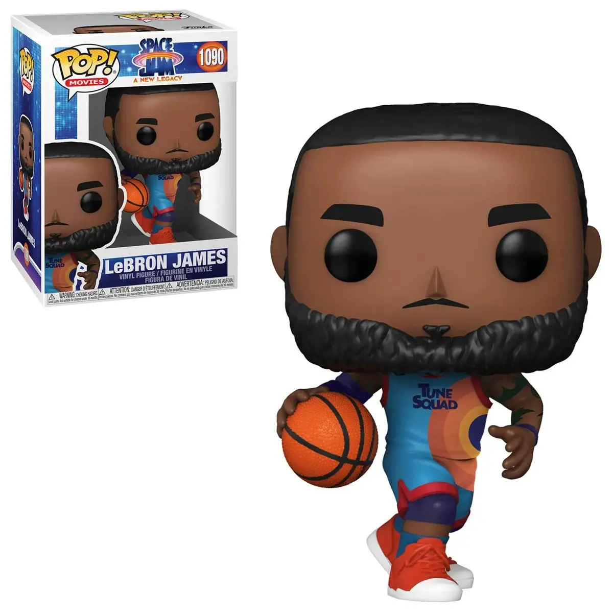 Funko Pop! Movies #1090 - Space Jam: A New Legacy - Lebron James Vinyl Figure (56356) Low Stock 1