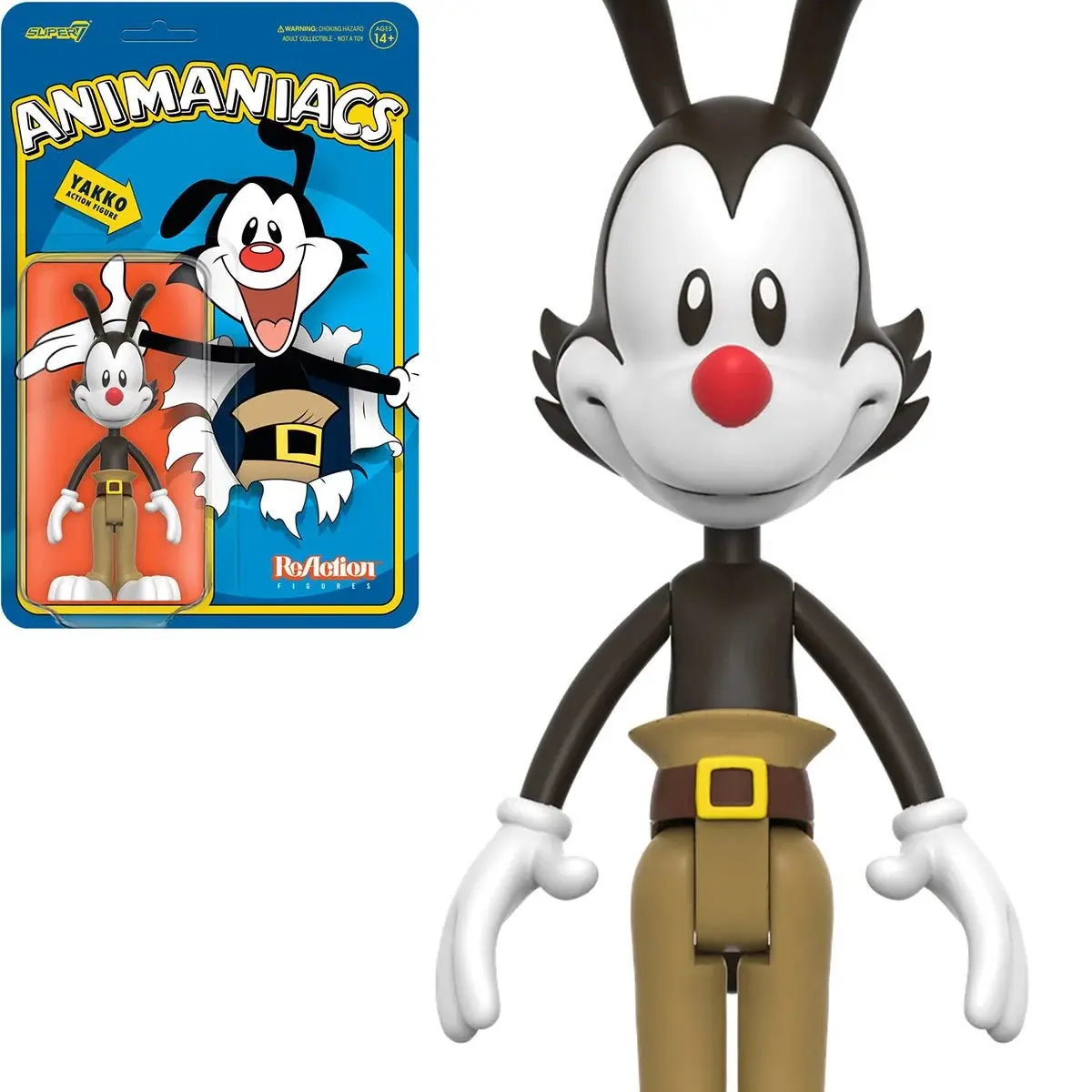 Super7 Reaction Figures - Animaniacs: Wave 1 - Yakko Warner Action Figure (82346) 1