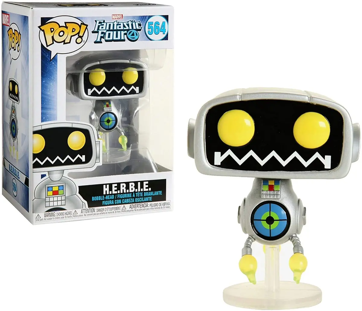 Funko Pop! Marvel - Fantastic Four #564 - H.E.R.B.I.E. Vinyl Figure 1