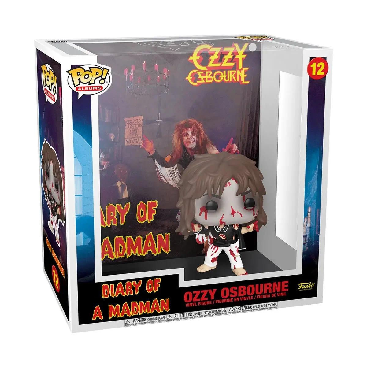 Funko Pop! Albums #12 - Ozzy Osbourne - Diary Of A Madman Album Figure With Case (56723) Last One! 1