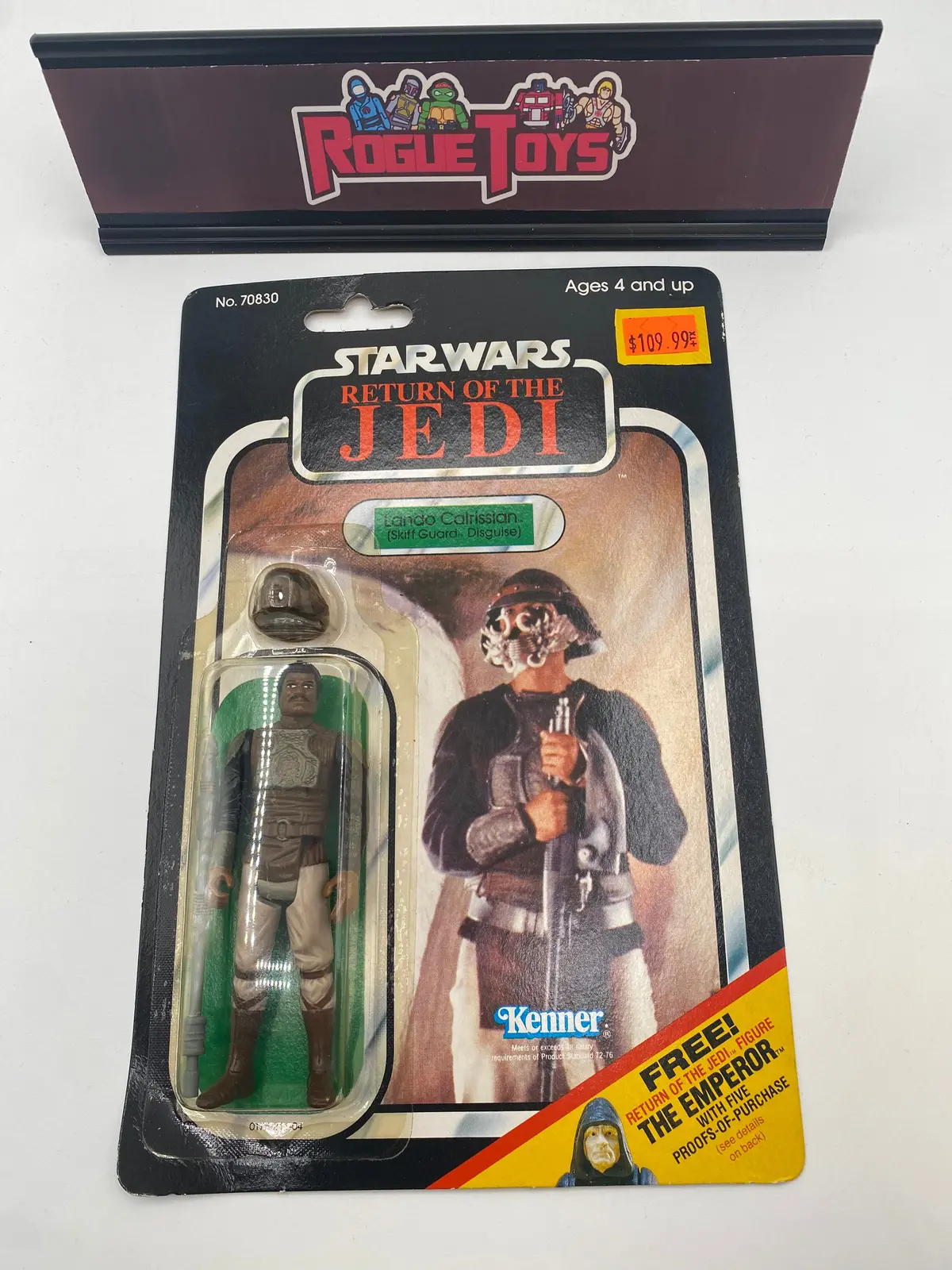 Kenner Star Wars: Return Of The Jedi Lando Calrissian (Skiff Guard Disguise) 1