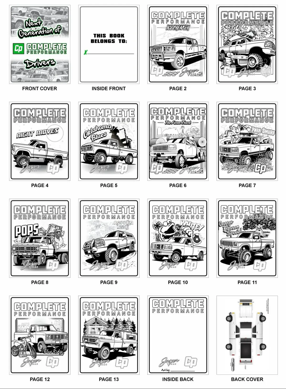 Next Generation Coloring Book 1