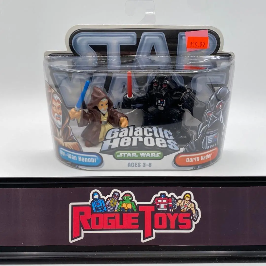 Hasbro Star Wars Galactic Heroes Obi-Wan Kenobi & Darth Vader 1