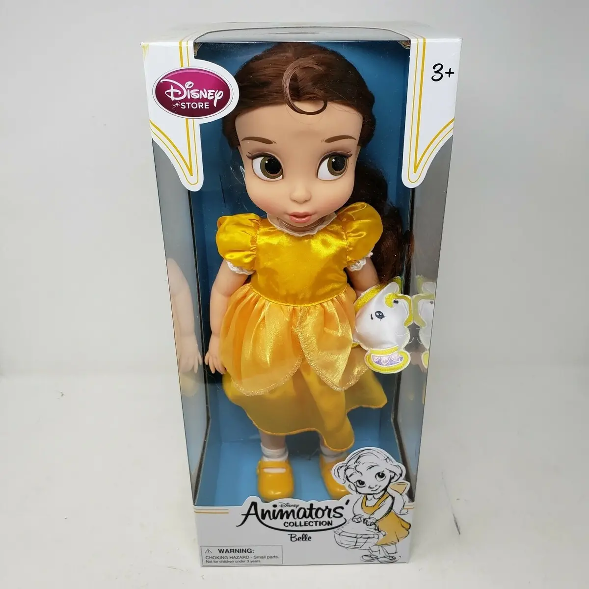 Disney Store Belle Beauty Beast Animator 16" Doll Original Version Mark Henn Toy 1