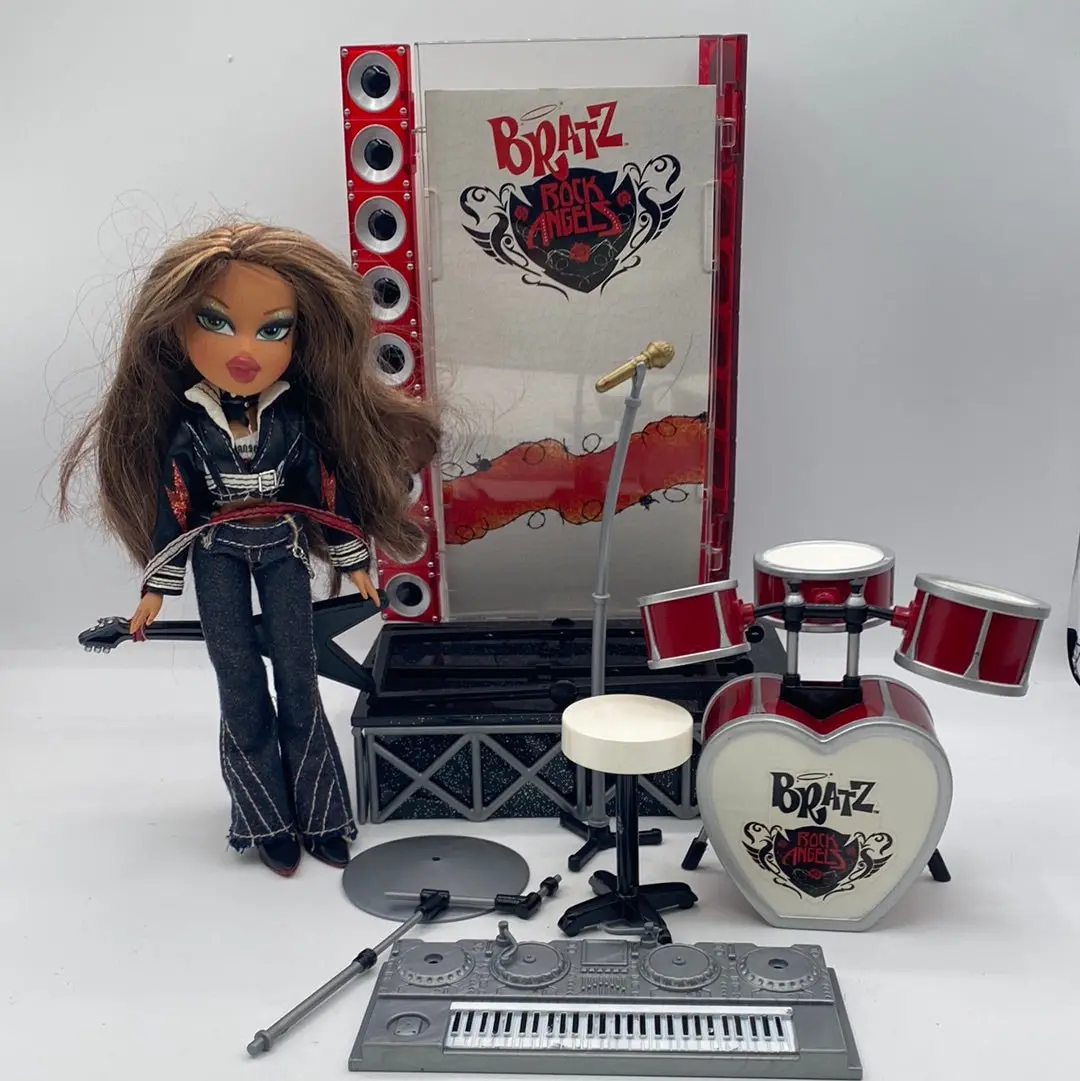 Mga Bratz Rock Angels Intrumentz Set W/ Jade (Incomplete) 1