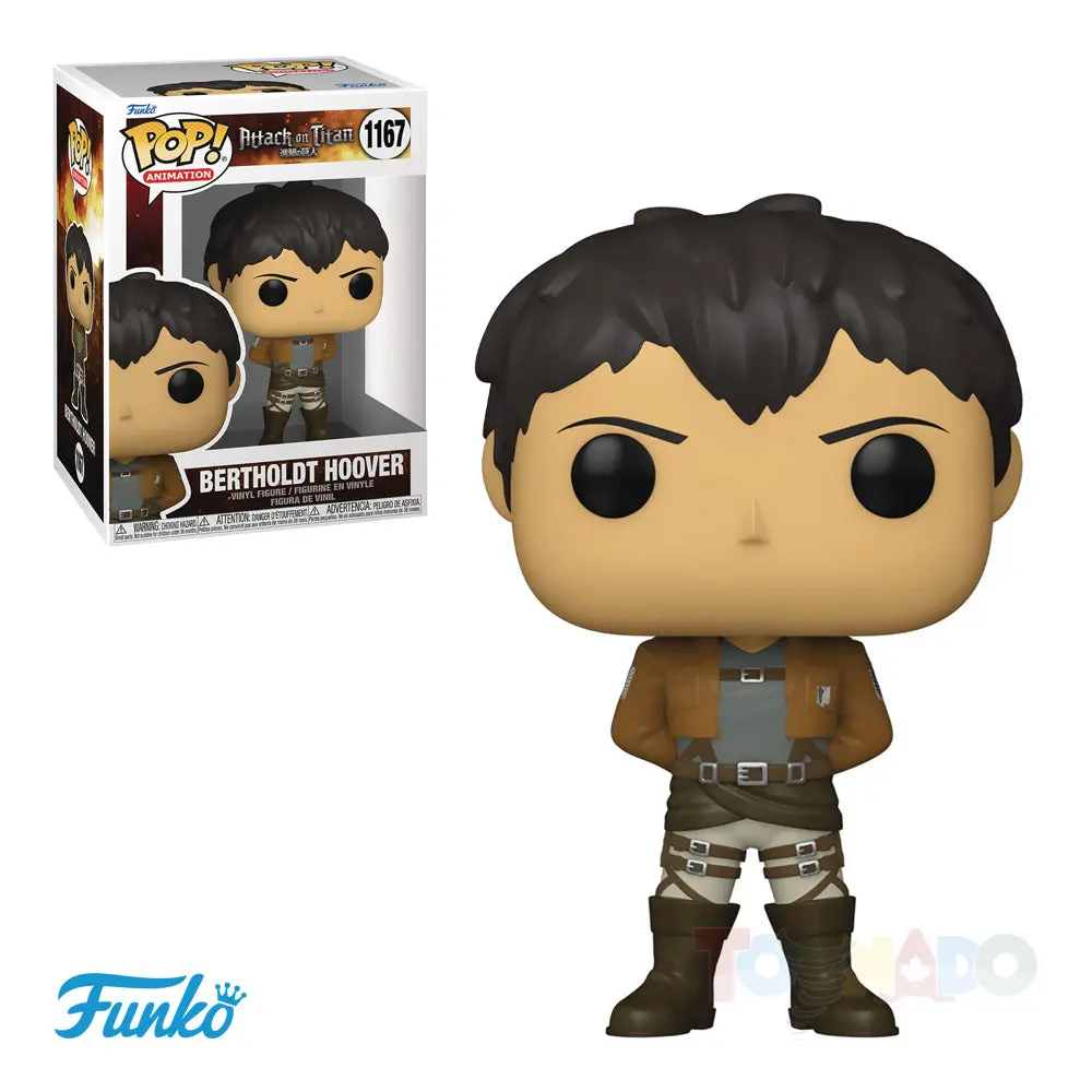 Funko Pop! Animation #1167 - Attack On Titan - Eren Jaeger Vinyl Figure (57979) Low Stock 1