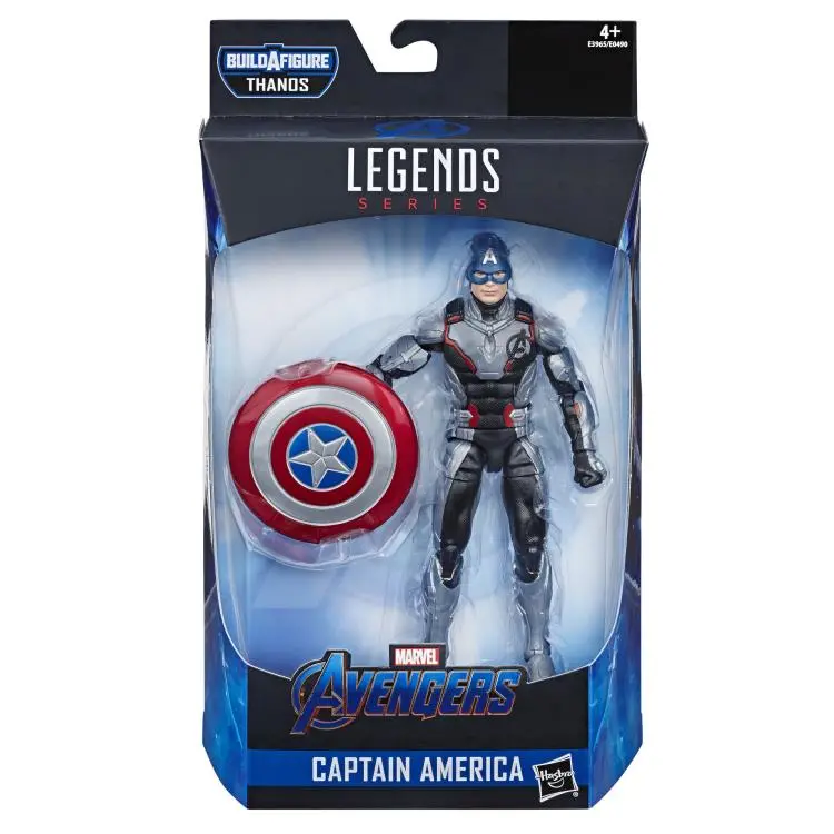 Marvel Legends - Avengers: End Game (2019) - Thanos Baf - Captain America Action Figure (E3965) Low Stock 1