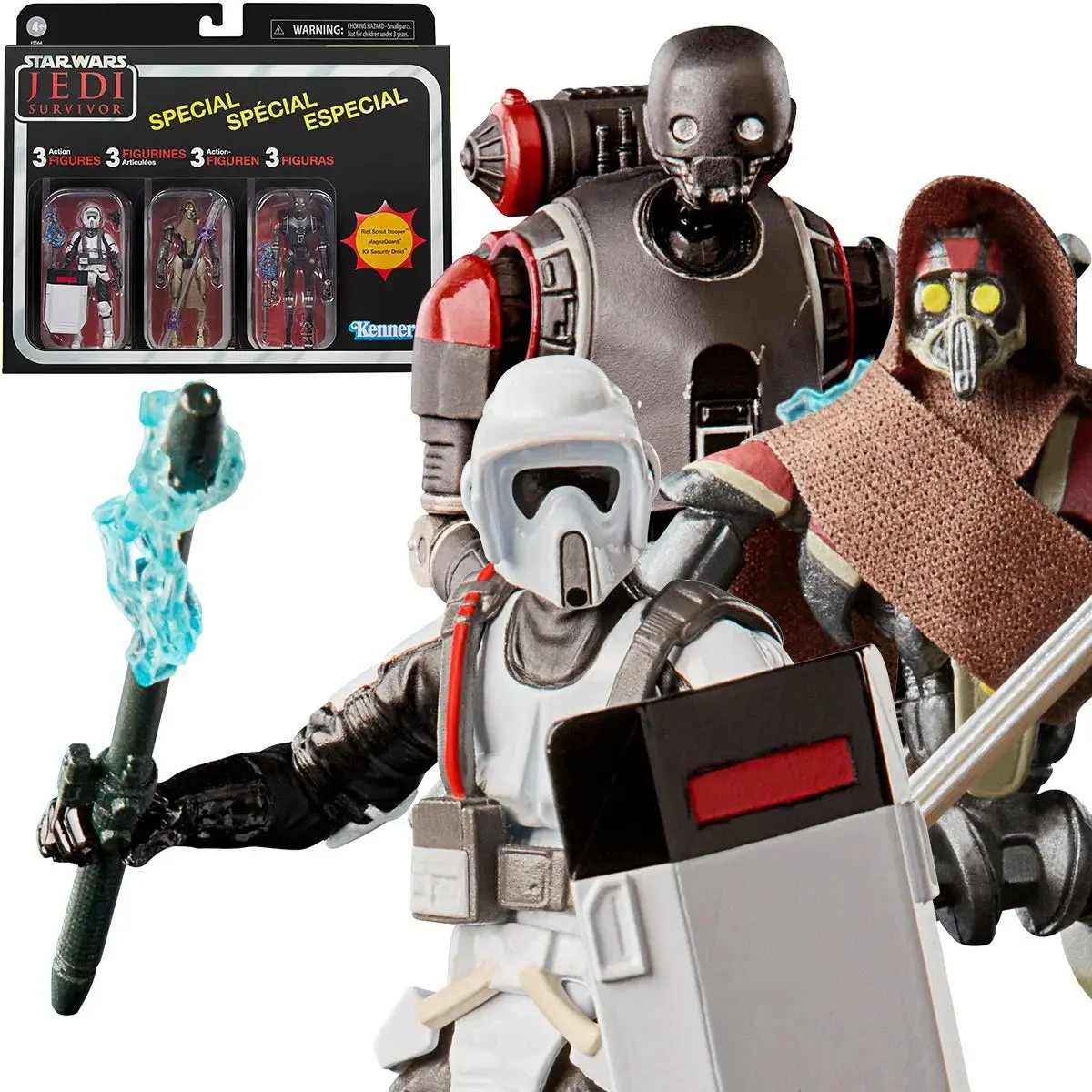 Star Wars: The Vintage Collection - Gaming Greats - Jedi: Survivor 3-Pack Action Figure Set (F5564) 1