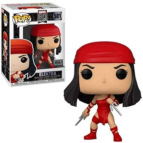 Funko Pop! Marvel #581 - Marvel 80 Years - Elektra Vinyl Figure 1