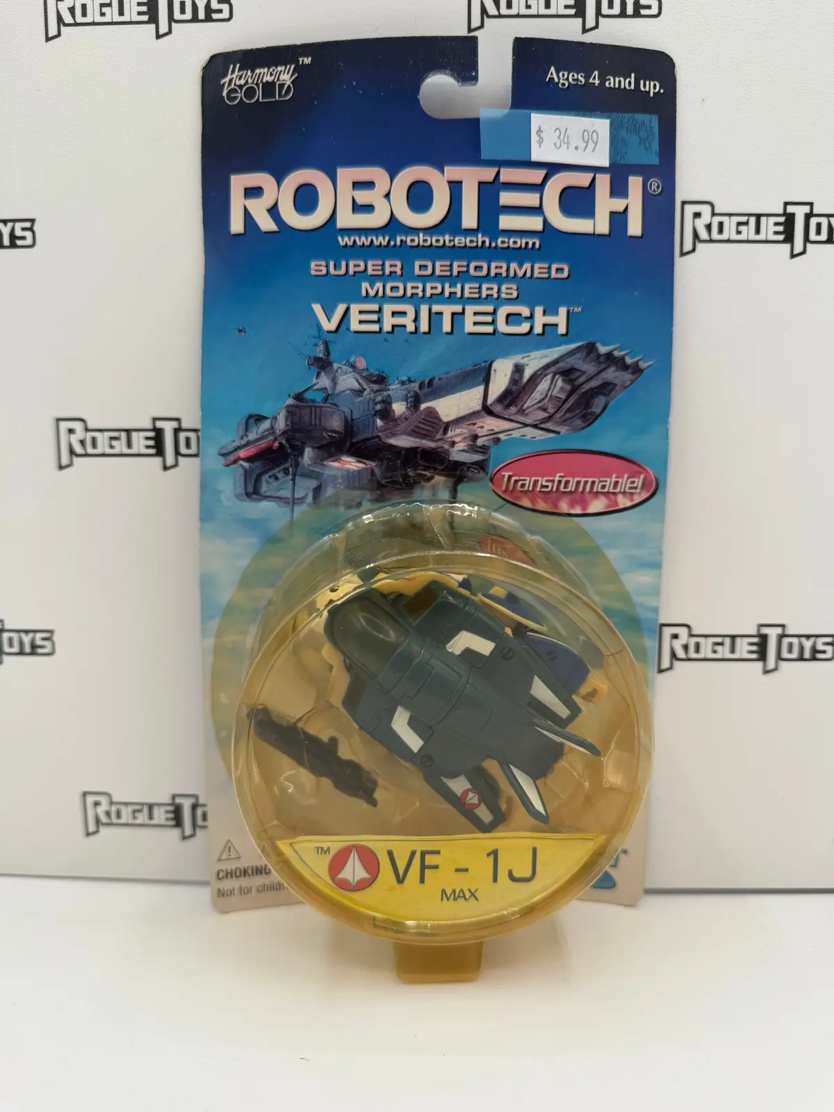 Toynami Harmony Gold Robotech Super Deformed Morphers Veritech Vf-1J Max 1