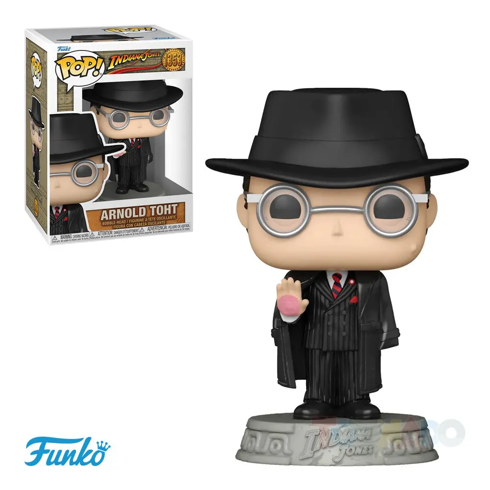 Funko Pop! Movies #1353 - Raiders Of The Lost Ark - Arnold Toht Vinyl Figure (59257) 1