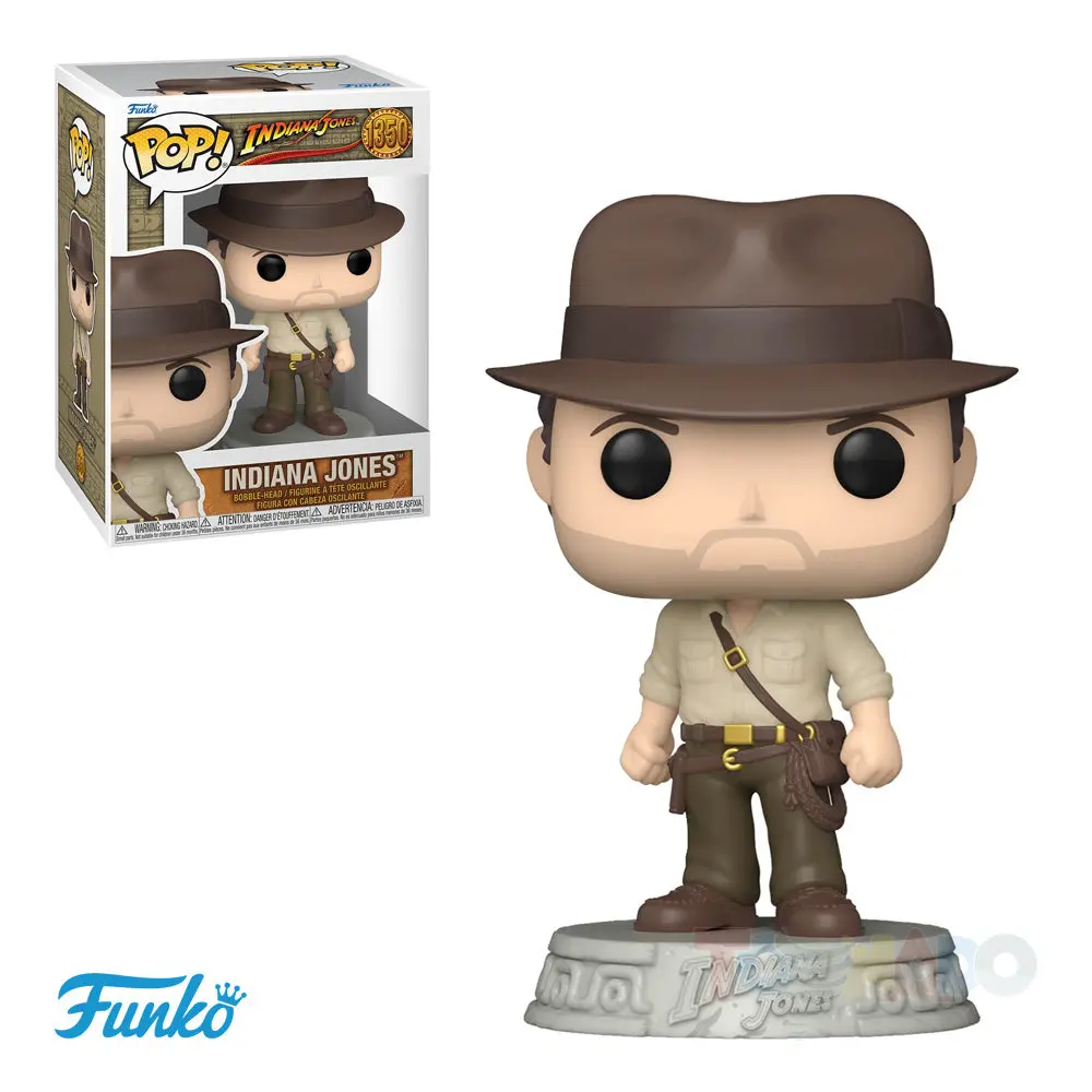 Funko Pop! Movies #1350 - Raiders Of The Lost Ark - Indiana Jones Vinyl Figure (59258) Low Stock 1