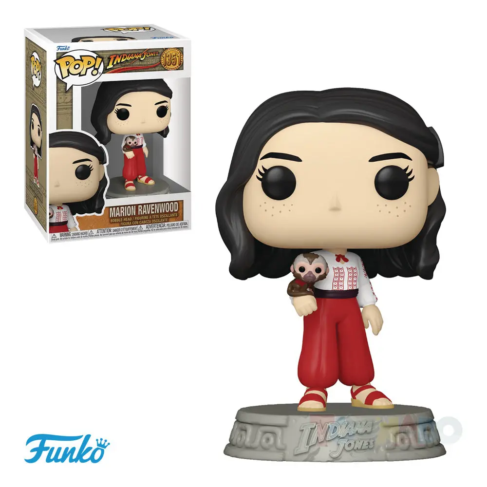 Funko Pop! Movies #1351 - Raiders Of The Lost Ark - Marion Ravenwood Vinyl Figure (59260) 1