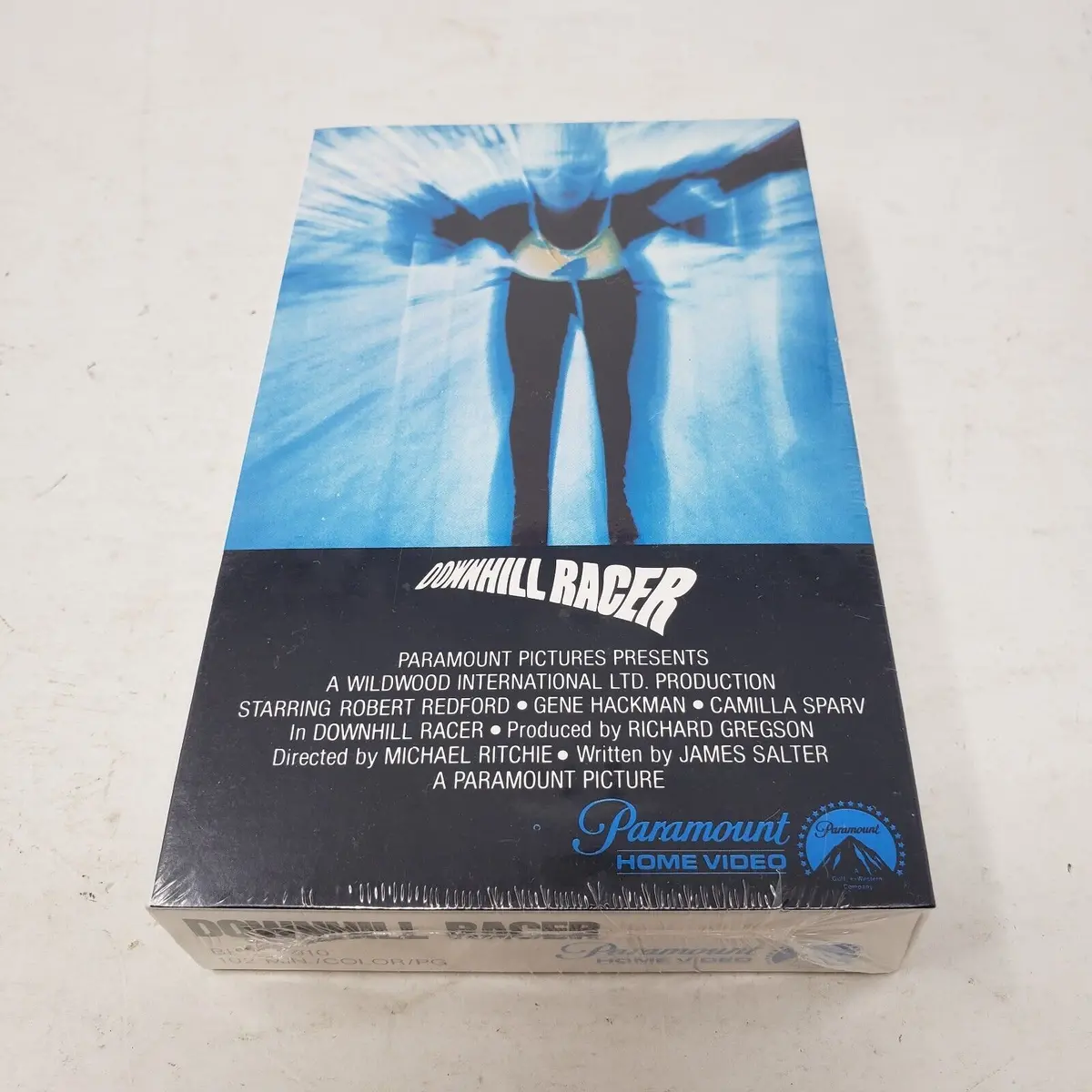 Downhill Racer Betamax Beta No Barcode Movie Tape 1980 Not Vhs Robert Redford 1