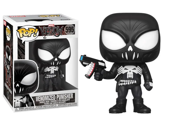 Funko Pop! Marvel - Venom #595 - Venomized Punisher Vinyl Figure (46453) Last One! 1