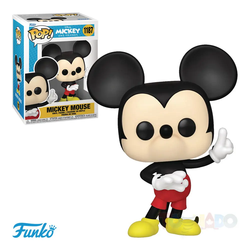 Funko Pop! Disney #1187 - Mickey And Friends - Mickey Mouse Vinyl Figure (59623) Low Stock 1