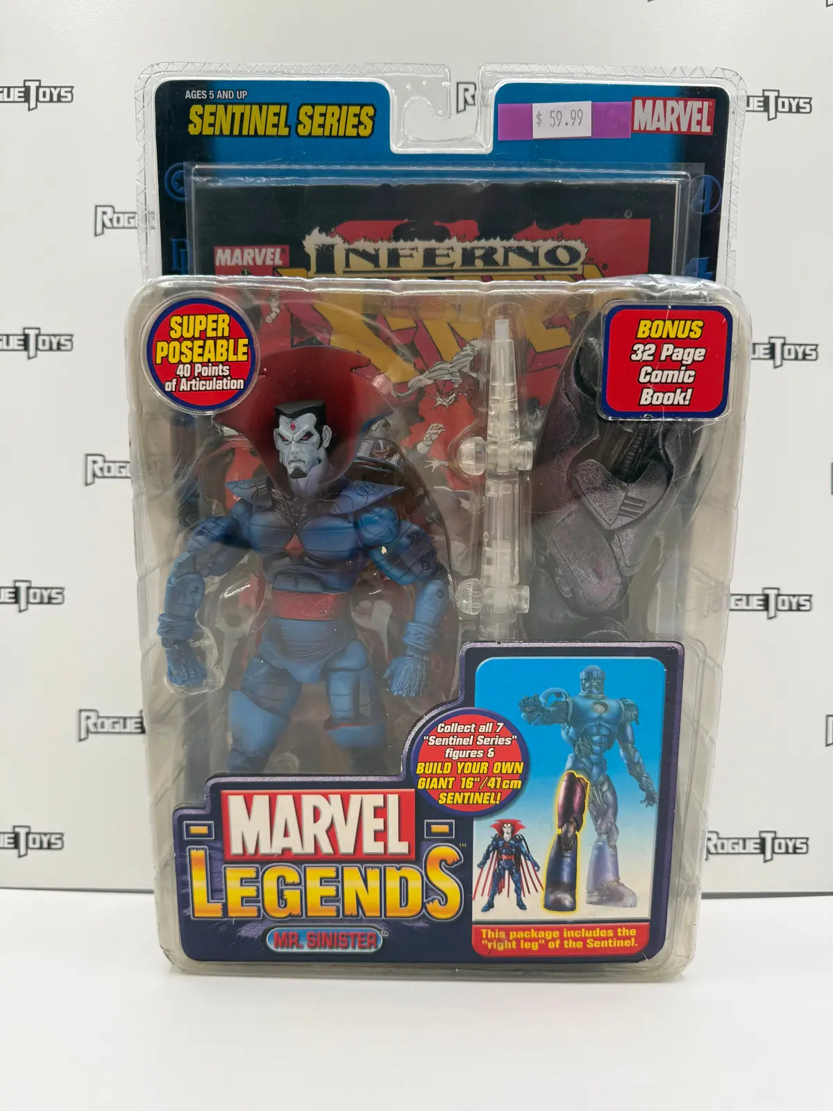 Toybiz Marvel Legends Sentinel Series Mr. Sinister 1