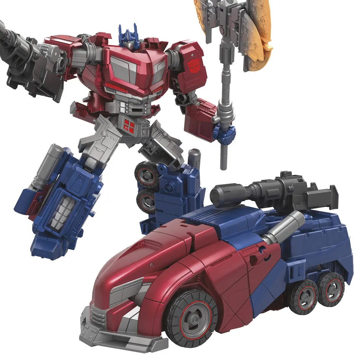 Transformers Studio: Gamer Edition #03 Voyager Optimus Prime (War For Cybertron) Action Figure F7242 Last One! 1