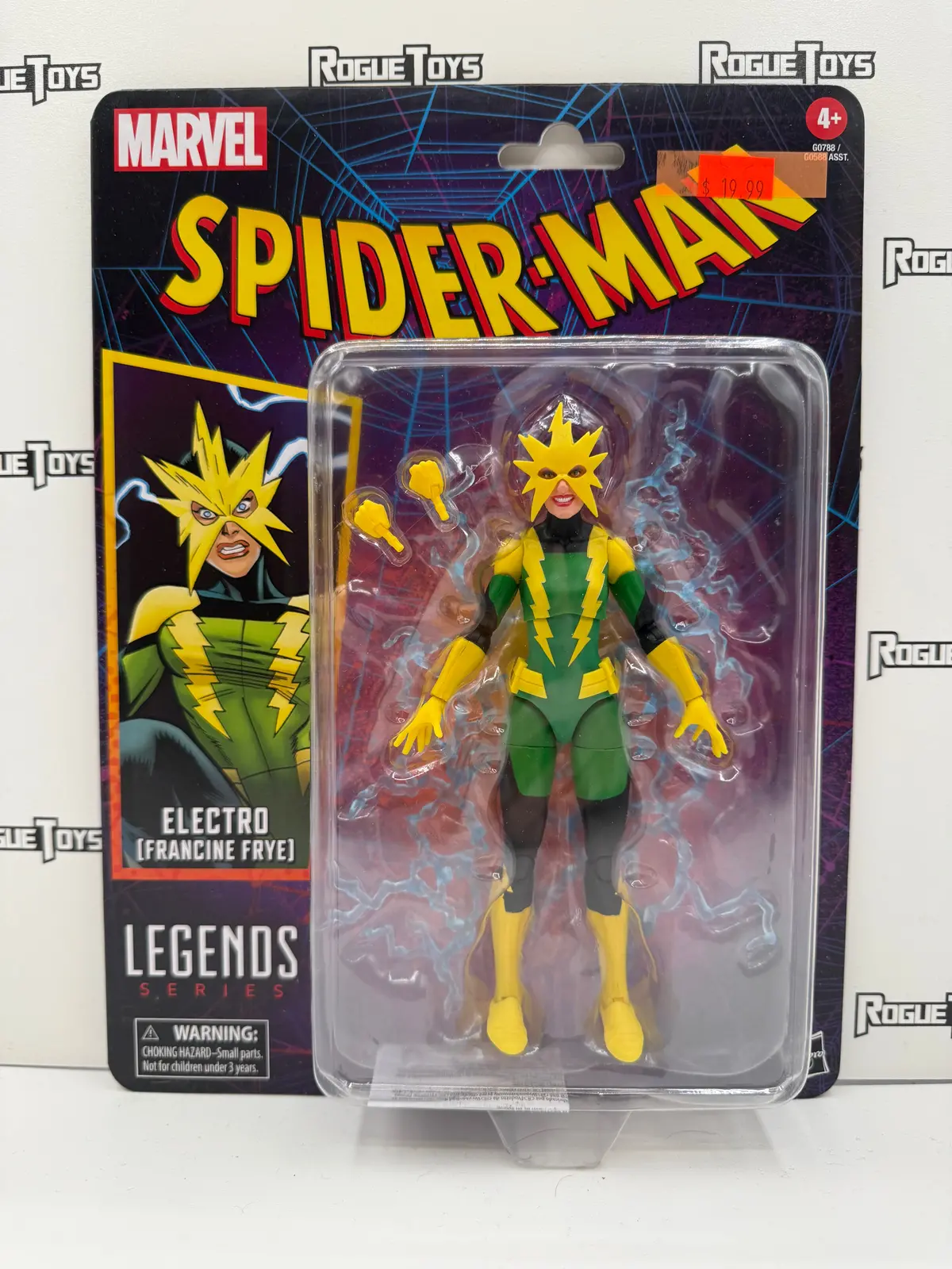 Hasbro Marvel Legends Spider-Man Electro (Francine Frye) 1