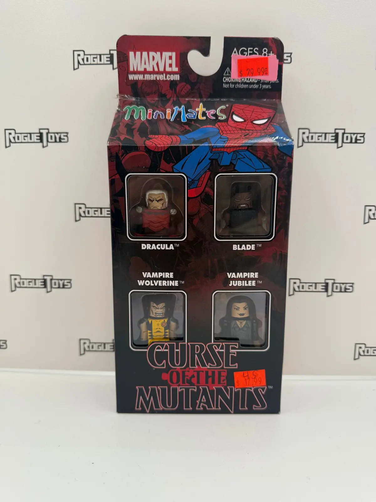 Diamond Select Toys Marvel Minimates Curse Of The Mutants Dracula / Blade / Vampire Wolverine / Vampire Jubilee 4-Pack 1