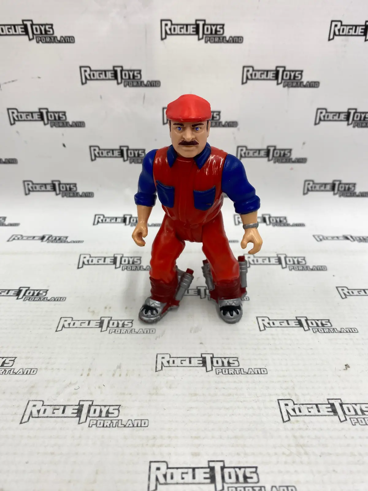 Vintage Ertl Super Mario Bros. The Movie Mario Action Figure 1