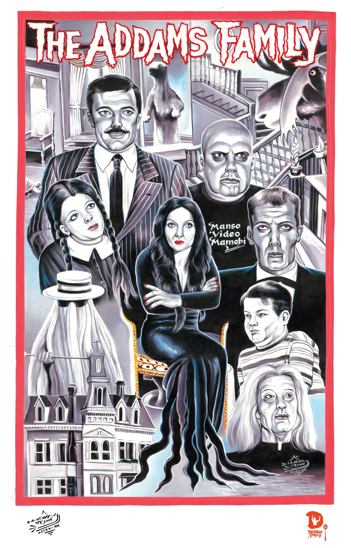 The Addams Family (High Quality Print) - Heavy J 1
