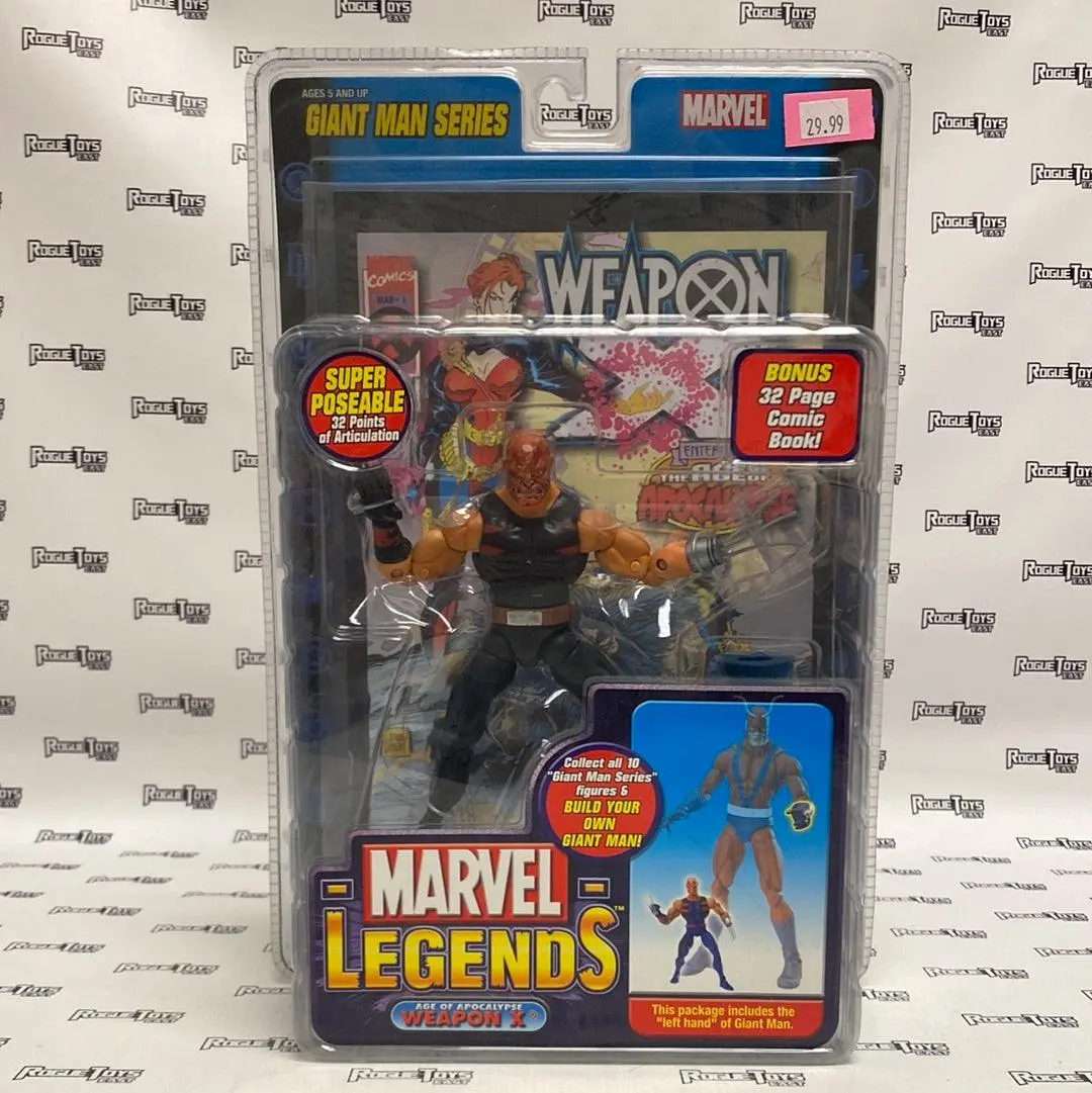 Toybiz Marvel Legends Giant Man Series Age Of Apocalypse Weapon X 1