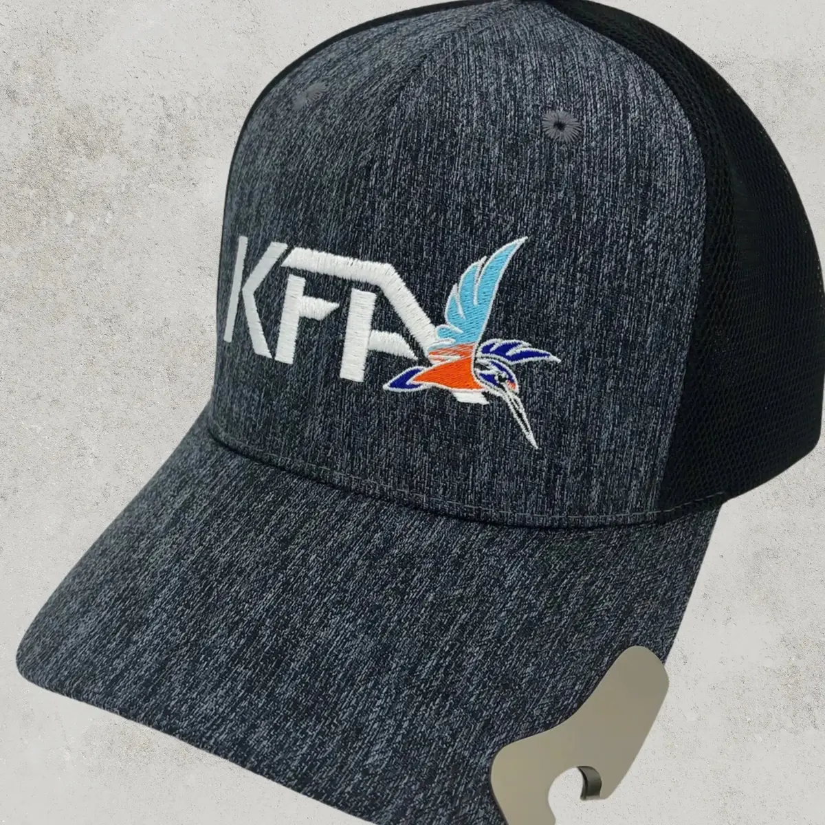Kfa Cap With Bottle Opener - Dark Grey Heather 1