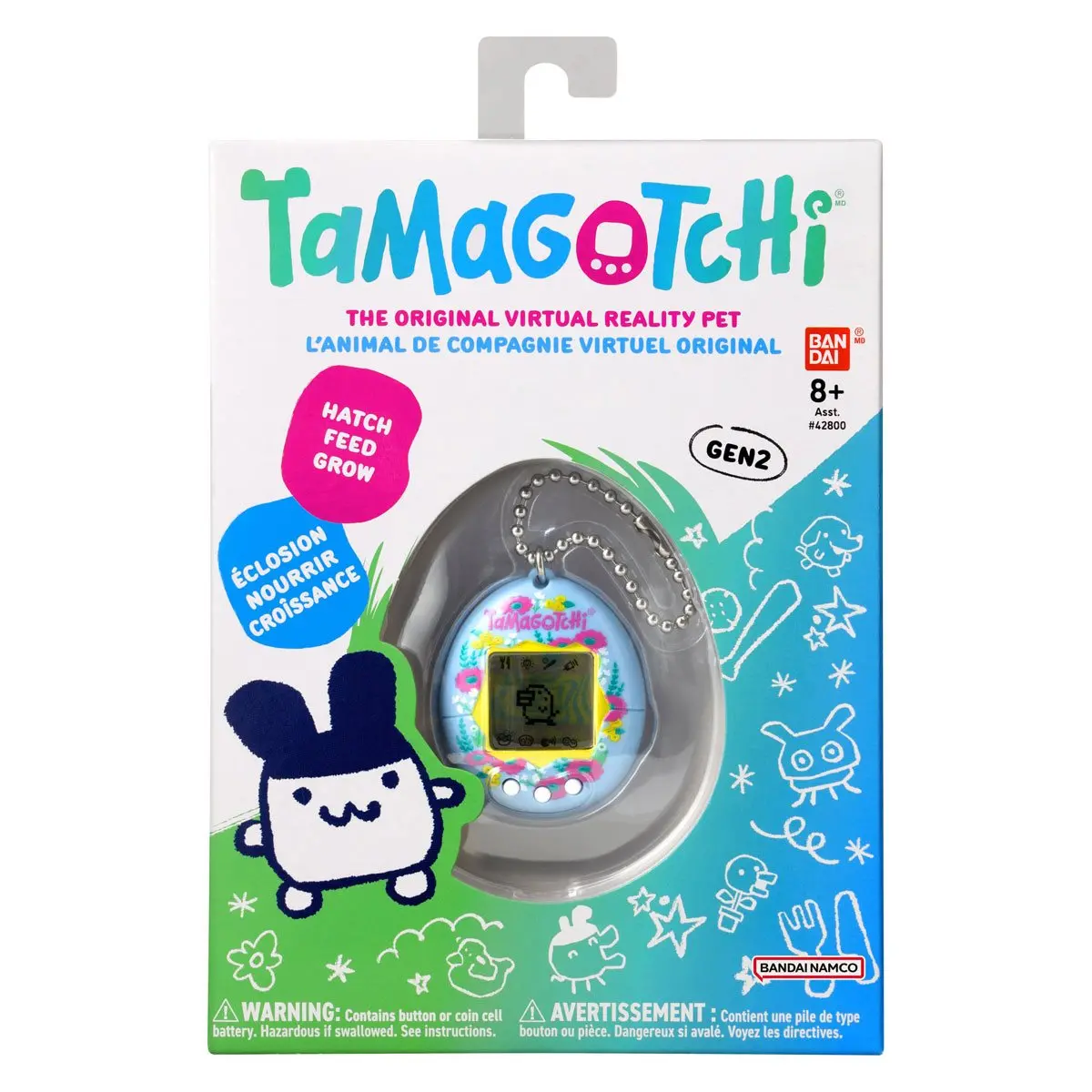 Bandai - The Original Tamagotchi - Gen 2 - Garden Poppies Portable Electronic Game (42958) Low Stock 1