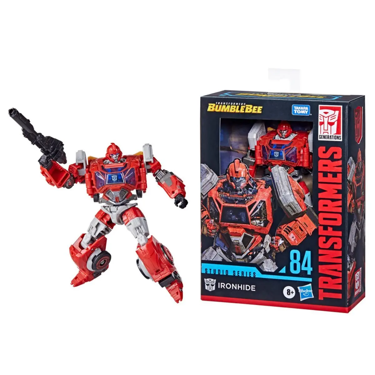 Transformers - Studio Series 84 - Bumblebee Movie - Deluxe Class - Ironhide Action Figure (F3171) Low Stock 1