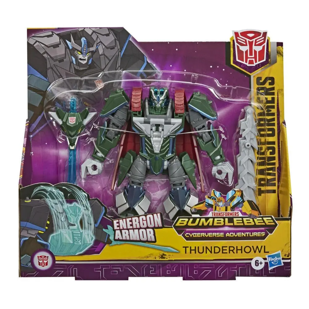 Transformers Bumblebee Cyberverse Adventures - Ultra Class Thunderhowl Action Figure (E7110) Low Stock 1