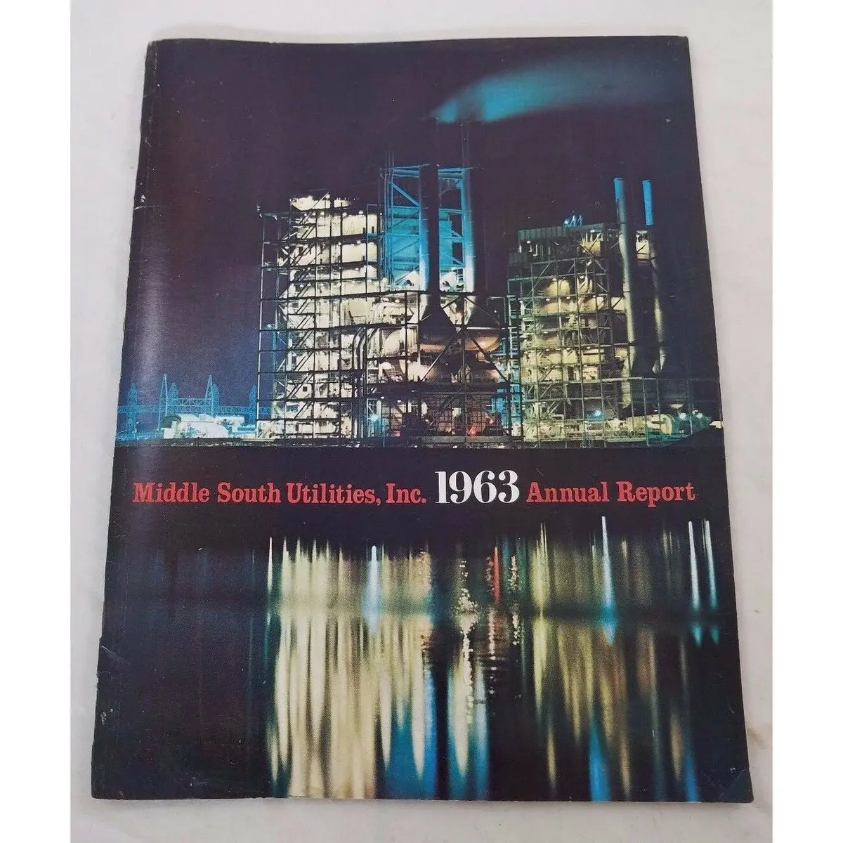 1963 Middle South Utilities Inc. Annual Report Shareholders Financial Statements 1
