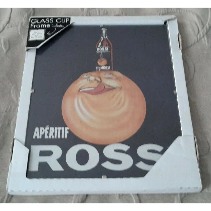 Aperitif Rossi 8X10 Glass Clip Frame Print Poster Picture Wall Art Advertising 1