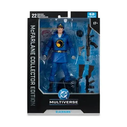 Mcfarlane Collector Edition Dc Multiverse (Wave 13, #49) Black Hawk (Dc Classic) Action Figure 17381 Low Stock 1