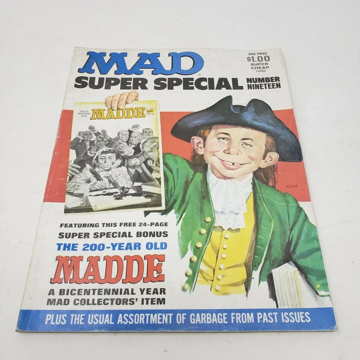 Mad Magazine Special Number 19 Vintage Magazines 1976 1970S 200 Year Old Madde 1